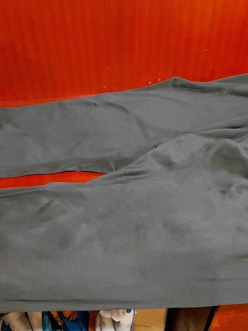 Dark Gray/Black Stretch Pants